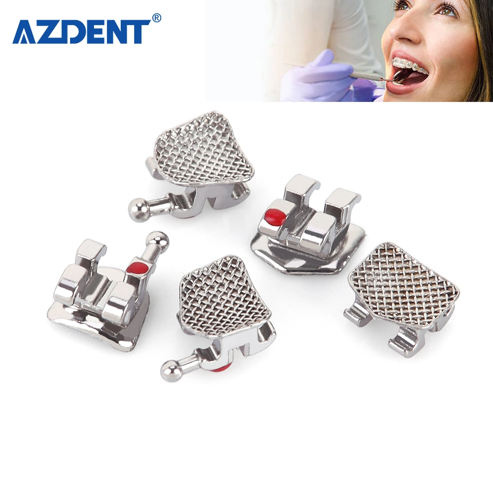 Azdent Metal Bondable Mini Roth Dental Brackets for Orthodontic