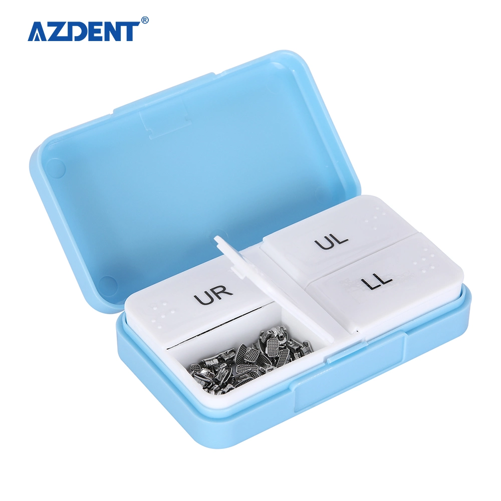 Azdent Orthodontic Single Bondable Dental Monoblock Buccal Tube 200PCS