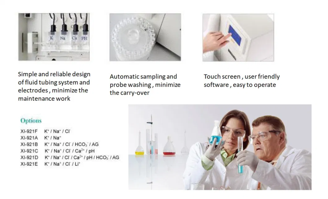 Hospital Machine Device Medical Lab Instrument Electrolyte (XI-921F)