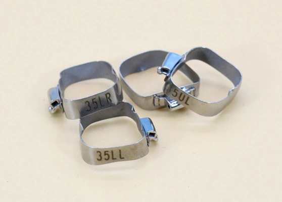 China Manufacturers Price Dental Orthodontic Bands with Tubes