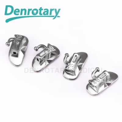 Denrotary Dental Orthodontic Consumable Sandblasting 치아를 위한 높은 결합 강도 Monoblock 협측 튜브